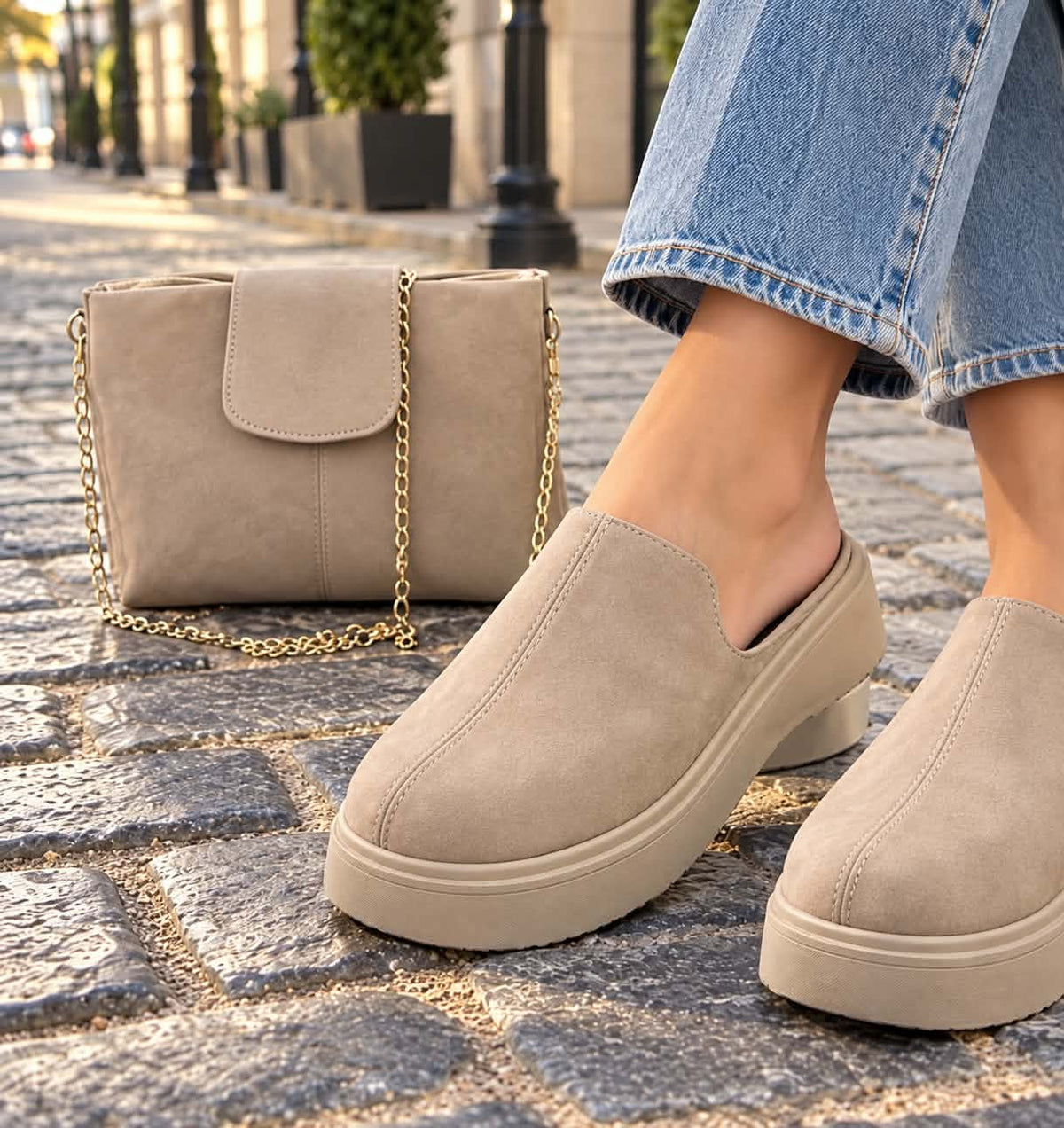 SABOT AVEC POCHETTE  صابو مع بوشات