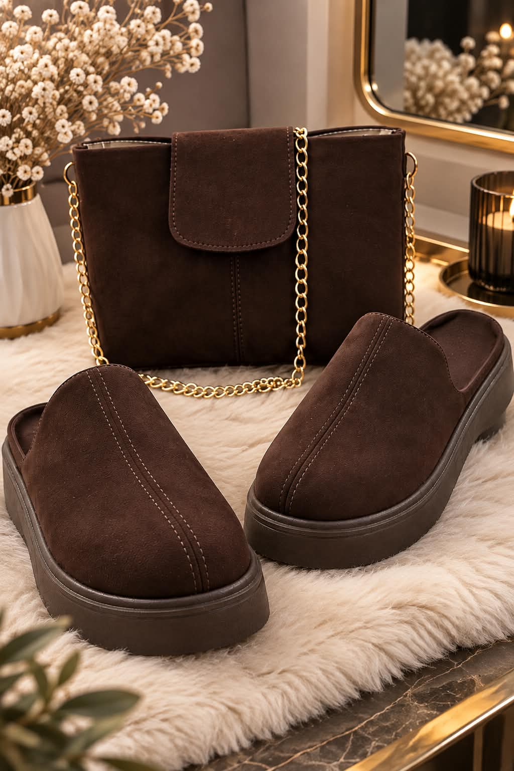 SABOT AVEC POCHETTE  صابو مع بوشات